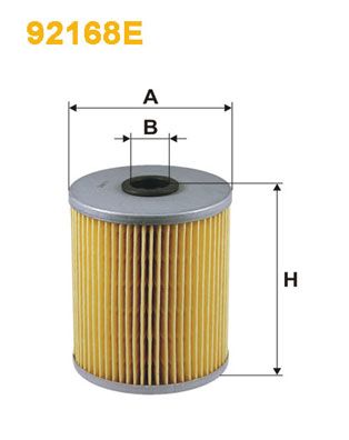 WIX FILTERS filtras, hidraulinė sistema 92168E